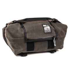 *ILE* porteur rack bag (waxed/tan)