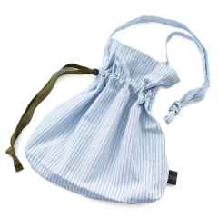 *BLUE LUG* horse feed bag (blue stripe B)