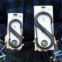 *NITE IZE* big s-biner (black)
