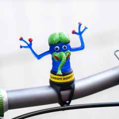 *RAINBOW MONSTERS* bicycle lights (jake the jailbird)