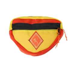 *ATMOSPHERE MOUNTAIN WORKS* foam handlebar bag (yellow/orange)