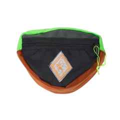 *ATMOSPHERE MOUNTAIN WORKS* foam handlebar bag (black/brown)