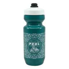 *PAUL* bandanna water bottle 22oz (dark teal)