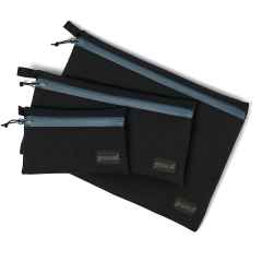 *BLUE LUG* dry pouch (black/slate blue) 