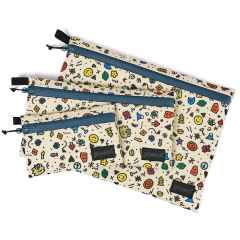 *PEACE SPORTS x BLUE LUG* dry pouch (icon/slate blue) 