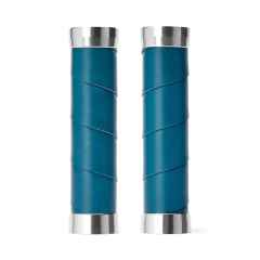 *BROOKS* slender leather grip (teal)