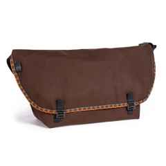 *CAMP AND GO SLOW×BLUE LUG* the messenger bag half (brown trout)