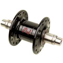 *PHILWOOD* narrow flange hub front (black/28h)
