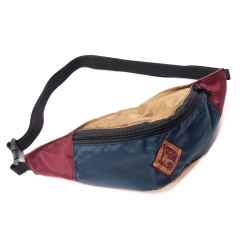 *ATMOSPHERE MOUNTAIN WORKS* pole creek fanny bag (navy/burgundy)