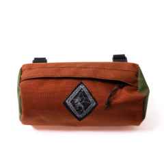 *ATMOSPHERE MOUNTAIN WORKS* handlebar tube bag (SMALL/brown/olive)