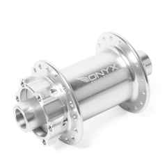 *ONYX* vesper mtb boost iso hub front (silver)