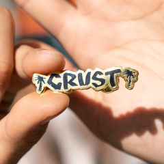 *CRUST BIKES* golden pins