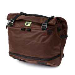 *EERDER METAAL* xplorer front bag (vintage chestnut)