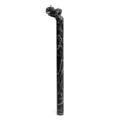 *PAUL* tall and handsome seatpost (zebra splatter)