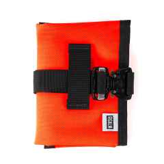*REALM* saddle tool roll cobra buckle (neon orange)
