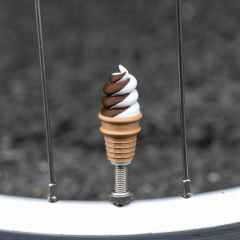 *MUGSHOT NYC* ice cream cone valve cap (twist)