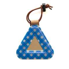 *BLUE LUG* FRIDAY triangle reflector (blue/gingham)