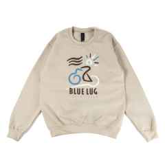 *BLUE LUG* ride on air crewneck sweatshirt (sand)