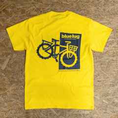 *BLUE LUG* everyday bike t-shirt (yellow)