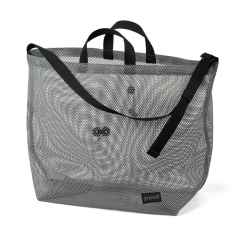 *BLUE LUG* 137 tote bag (mesh grey)