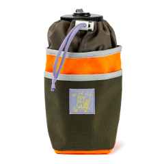 *BLUE LUG* stem pouch (ecopak orange/olive)