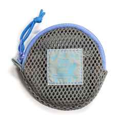 *BLUE LUG* coin pouch (mesh gray)　