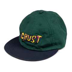 *CRUST×TEAM DREAM* packable caps (navy/green)