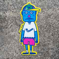 *BLUE LUG* Rokkaku-Boy sticker