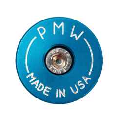 *PARAGON MACHINE WORKS* aluminum top cap (blue)