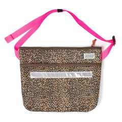*BLUE LUG* stroll sacoche (leopard/reflector)