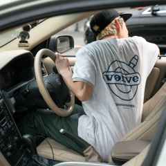 *BLUE LUG* valve t-shirt (ash grey)