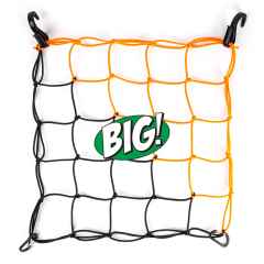 *BLUE LUG* cargo net big (black/flash orange)