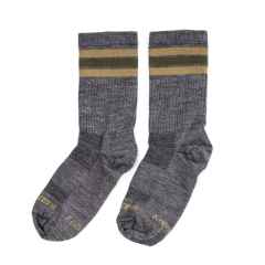 *BLUE LUG×SOCKGUY*  line wool socks (gray olive)