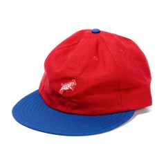 *TEAM DREAM* chubby packable cap (red/blue)