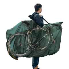 *FAIRWEATHER* bike carry bag (algae green)
