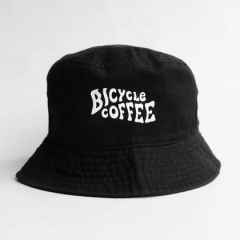 *BICYCLE COFFEE* wave logo hat (black)