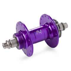 *PHILWOOD* high flange track hub rear (purple/fix&free)