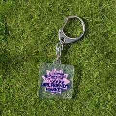 *BLUE LUG* girlfriend's key chain (clear)