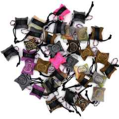 *REALM* no waste smiley keychain (assort)