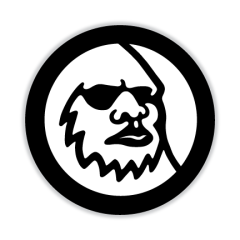 *WIDEFOOT* logo sticker