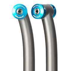BINGHAM BUILT チタン ターコイズ 27.2 blue lug（Corvid Cycles