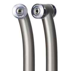 *BINGHAM BUILT* titanium layback seatpost (pewter)
