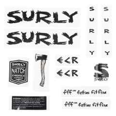 *SURLY* ECR new special frame decal (black)　