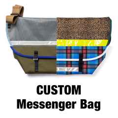 *BLUE LUG* the messenger bag  custom order