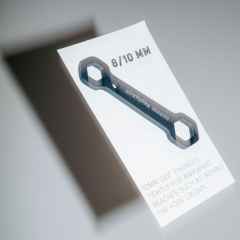 *SHOVEL RESEARCH* 8/10mm ul wrench (gray)