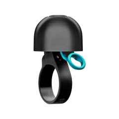 *SPURCYCLE* compact bell (black/teal)
