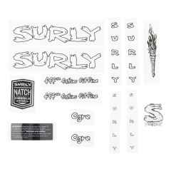 *SURLY* ogre new frame decal set (white)　