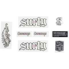 *SURLY* sorceress decal set (white)