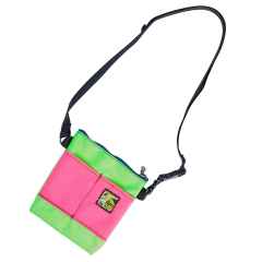 *TAXI BAGS* pouch with strap (S/yellow/blue)