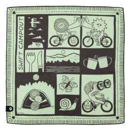 ウェア SWIFT INDUSTRIES campout 2024 bandana Swift Industries '24 Campout Bandana - Angry Catfish